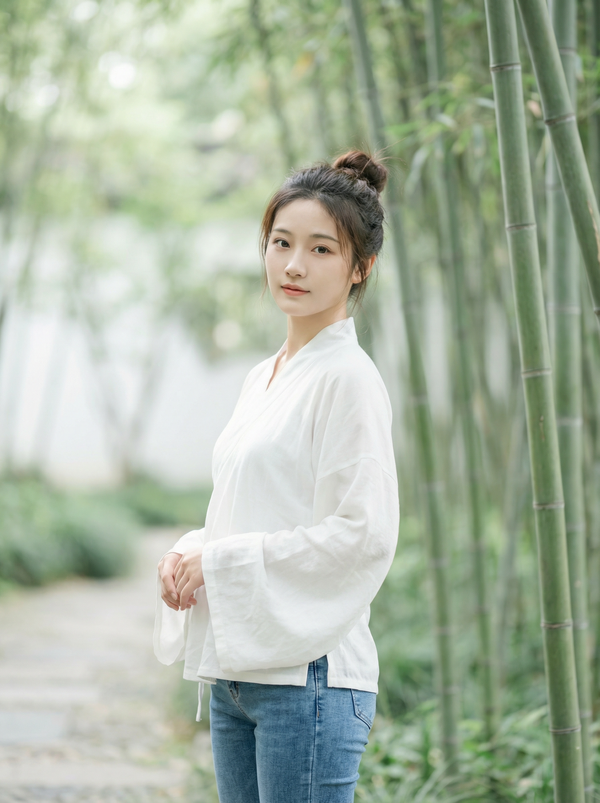 青柠视频视频演示-国风竹林意境视频拍摄教程